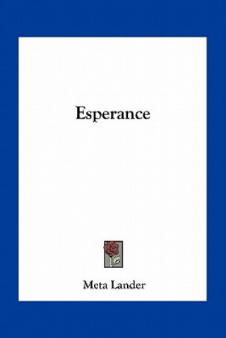 Libro Esperance Meta Lander