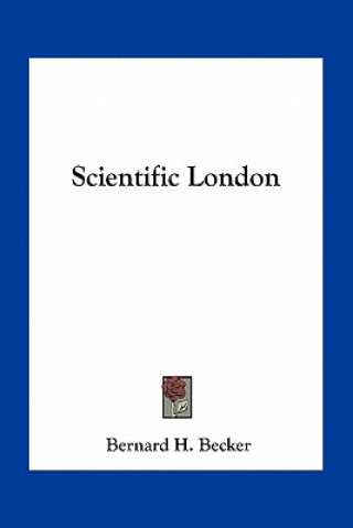 Carte Scientific London Bernard H. Becker