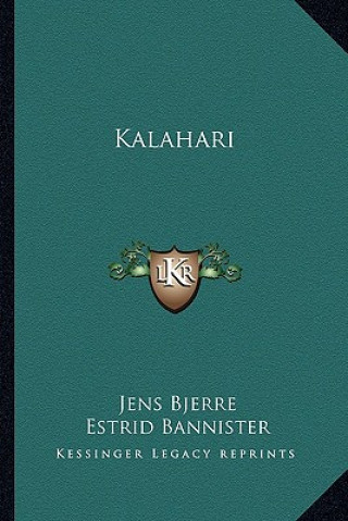 Knjiga Kalahari Jens Bjerre