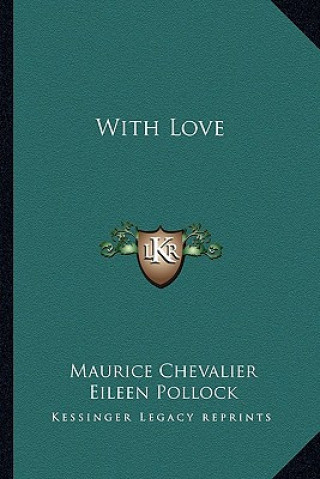 Libro With Love Maurice Chevalier