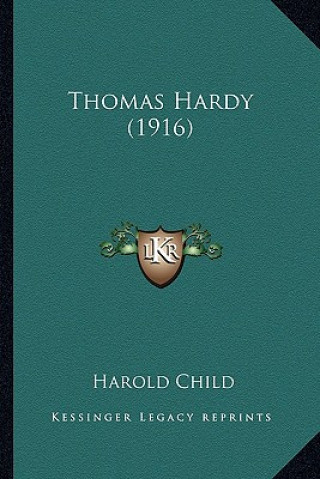 Book Thomas Hardy (1916) Harold Child