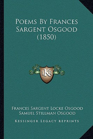 Libro Poems by Frances Sargent Osgood (1850) Frances Sargent Locke Osgood