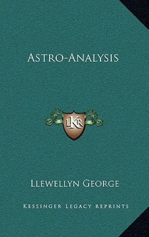 Βιβλίο Astro-Analysis Llewellyn George