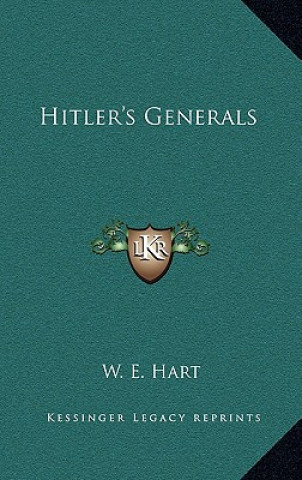 Βιβλίο Hitler's Generals W. E. Hart