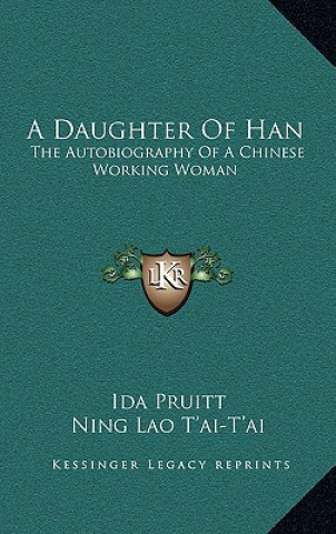 Książka A Daughter of Han: The Autobiography of a Chinese Working Woman Ida Pruitt