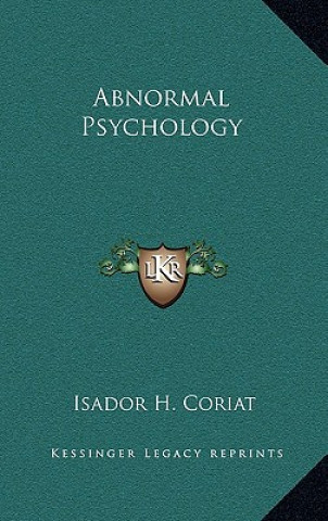 Buch Abnormal Psychology Isador H. Coriat