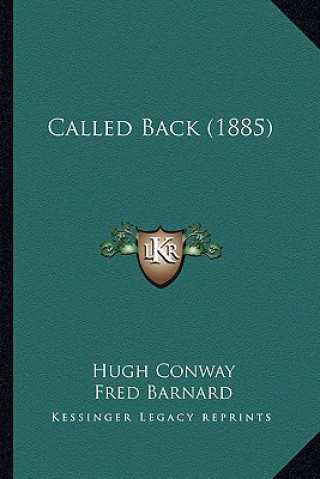 Book Called Back (1885) Hugh Conway