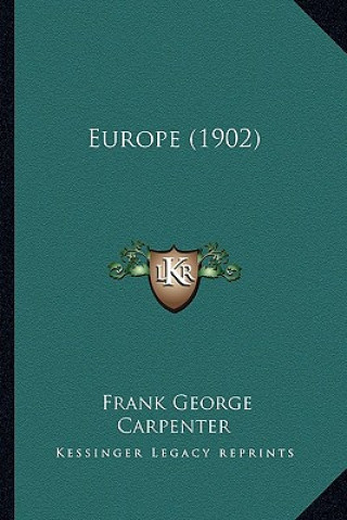 Kniha Europe (1902) Frank George Carpenter