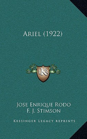 Libro Ariel (1922) Jose Enrique Rodo