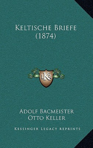Kniha Keltische Briefe (1874) Adolf Bacmeister