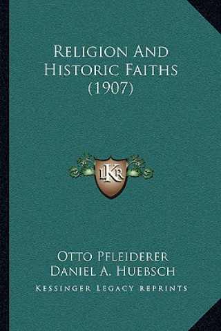 Carte Religion and Historic Faiths (1907) Otto Pfleiderer