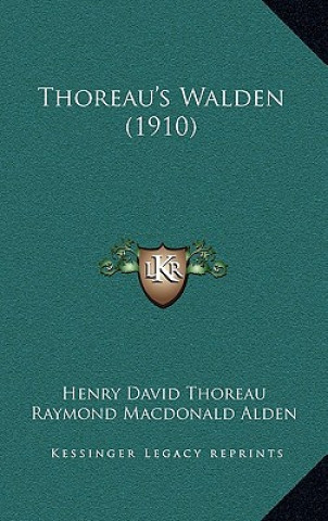 Книга Thoreau's Walden (1910) Henry David Thoreau