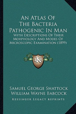 Kniha An Atlas Of The Bacteria Pathogenic In Man: With Descriptions Of Their Morphology And Modes Of Microscopic Examination (1899) Samuel George Shattock