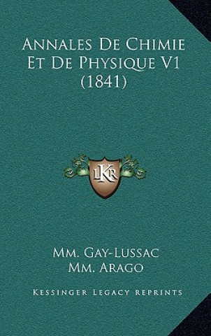 Książka Annales De Chimie Et De Physique V1 (1841) MM Gay-Lussac