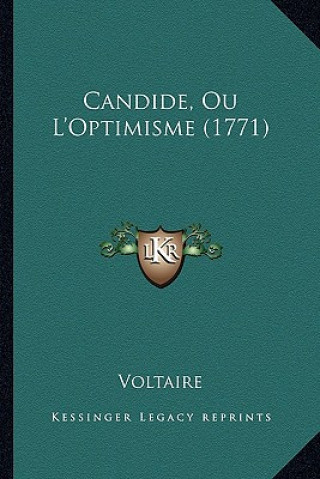 Книга Candide, Ou L'Optimisme (1771) Voltaire