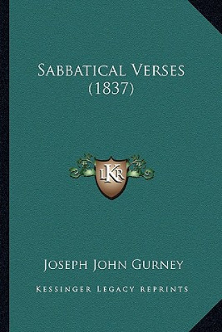 Livro Sabbatical Verses (1837) Joseph John Gurney