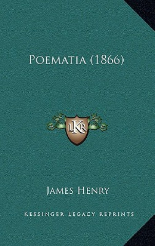 Książka Poematia (1866) Henry James