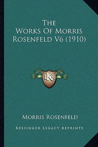 Könyv The Works Of Morris Rosenfeld V6 (1910) Morris Rosenfeld