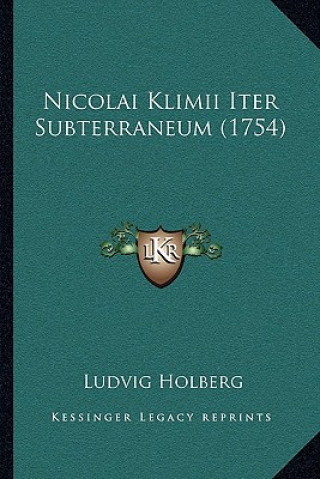Kniha Nicolai Klimii Iter Subterraneum (1754) Ludvig Holberg