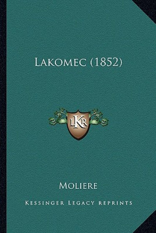 Book Lakomec (1852) Jean-Baptiste Moliere
