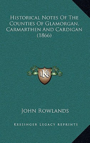 Buch Historical Notes Of The Counties Of Glamorgan, Carmarthen And Cardigan (1866) John Rowlands