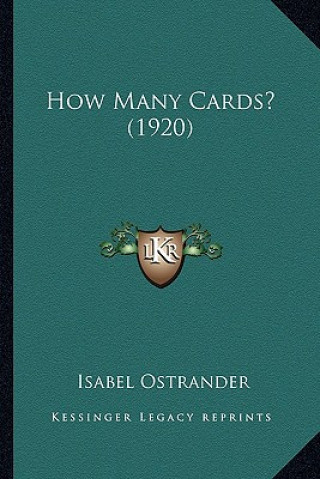 Libro How Many Cards? (1920) Isabel Ostrander