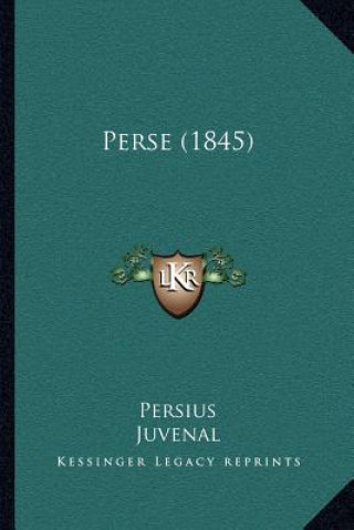 Book Perse (1845) Persius