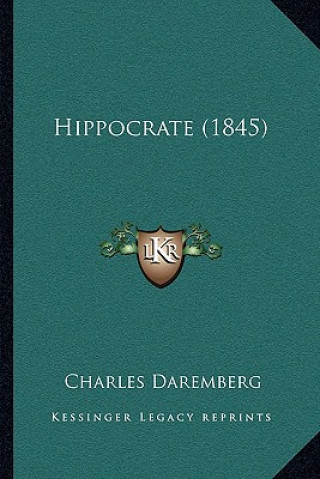 Libro Hippocrate (1845) Charles Daremberg