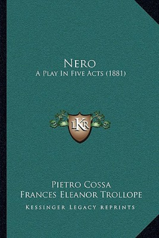 Carte Nero: A Play In Five Acts (1881) Pietro Cossa