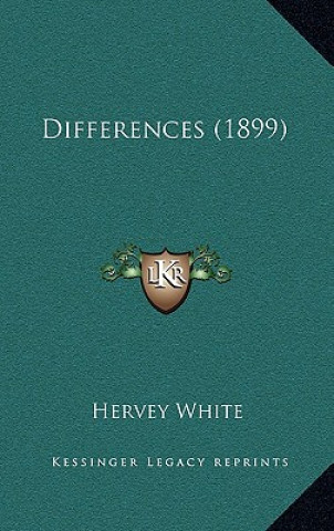Livro Differences (1899) Hervey White