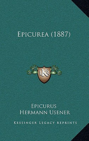 Livro Epicurea (1887) Epicurus
