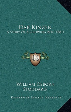 Kniha Dab Kinzer: A Story Of A Growing Boy (1881) William Osborn Stoddard