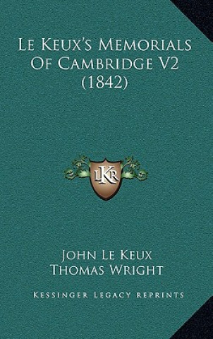 Książka Le Keux's Memorials Of Cambridge V2 (1842) John Le Keux