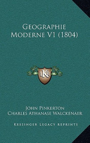 Buch Geographie Moderne V1 (1804) John Pinkerton