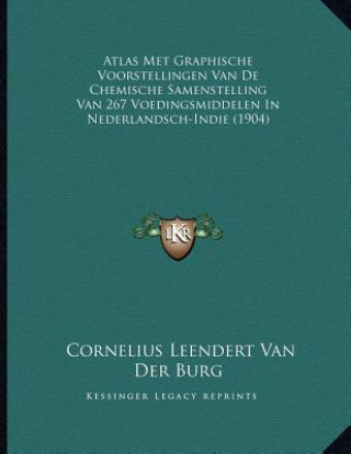 Könyv Atlas Met Graphische Voorstellingen Van De Chemische Samenstelling Van 267 Voedingsmiddelen In Nederlandsch-Indie (1904) Cornelius Leendert Van Der Burg