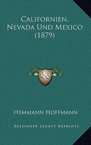 Buch Californien, Nevada Und Mexico (1879) Hemmann Hoffmann