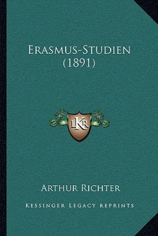 Knjiga Erasmus-Studien (1891) Arthur Richter