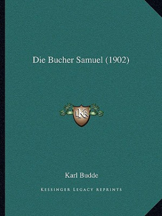 Boek Die Bucher Samuel (1902) Karl Budde