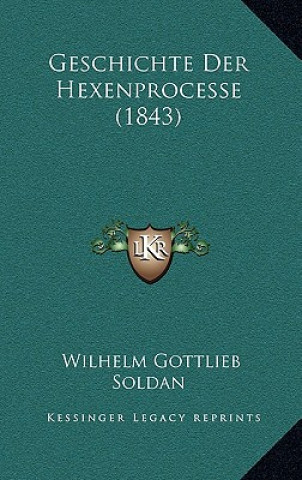 Buch Geschichte Der Hexenprocesse (1843) Wilhelm Gottlieb Soldan