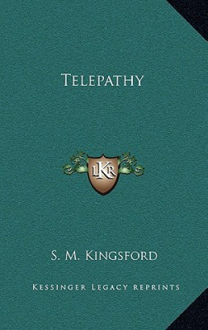 Buch Telepathy S. M. Kingsford