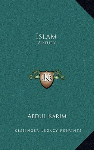 Boek Islam: A Study Abdul Karim