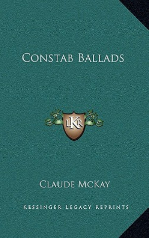 Boek Constab Ballads Claude McKay