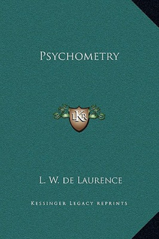 Βιβλίο Psychometry L. W. de Laurence