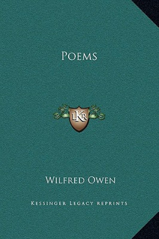 Libro Poems Wilfred Owen
