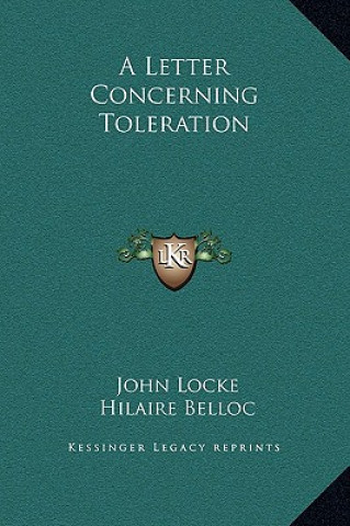 Книга A Letter Concerning Toleration John Locke