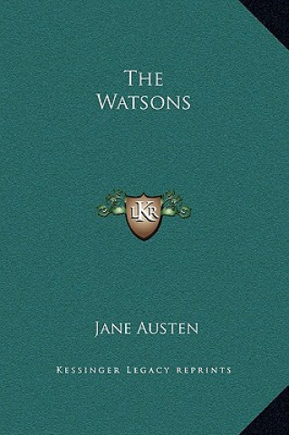 Könyv The Watsons Jane Austen