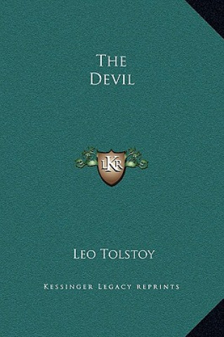 Książka The Devil Tolstoy  Leo Nikolayevich  1828-1910