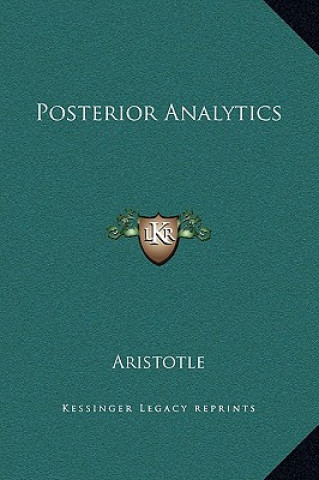 Książka Posterior Analytics Aristotle