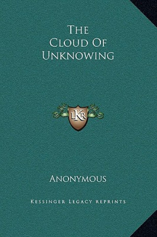 Carte The Cloud Of Unknowing Anonymous