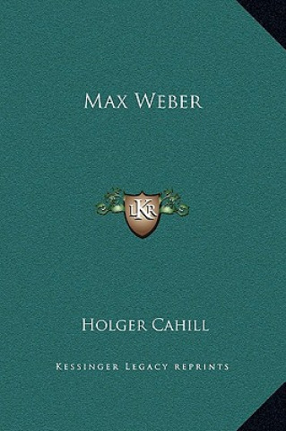 Książka Max Weber Holger Cahill